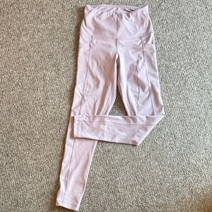 90 Degree By Reflex Light Pink Leggings